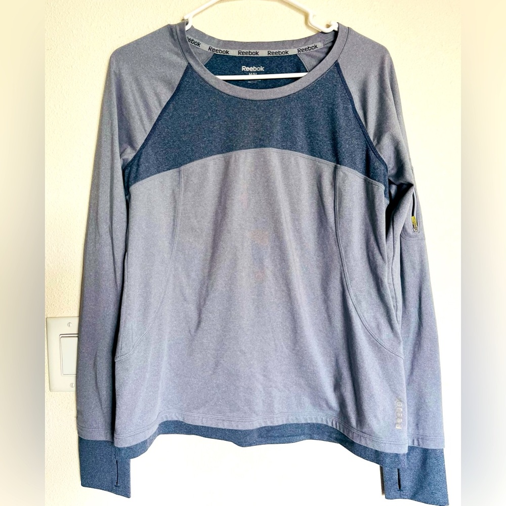 Reebok women’s athletic top, long sleeve. Size - M